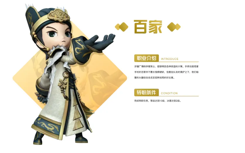 桃园将帅录：职业介绍 —— 百家！