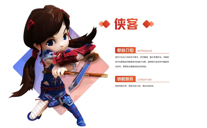 桃园将帅录：职业介绍 —— 侠客！